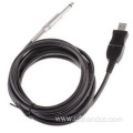 mono to USB chip bass noise reduction cable